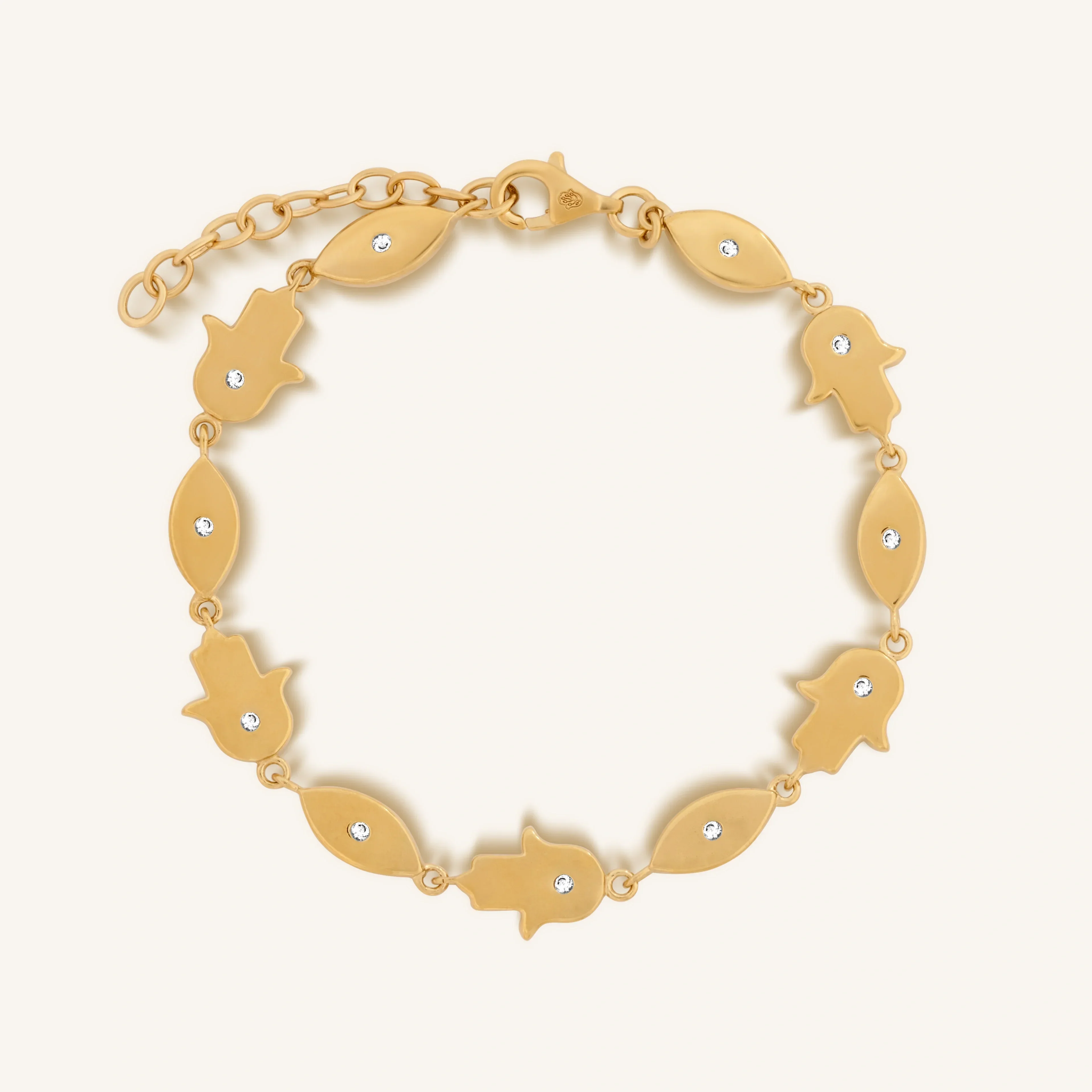 Twin Flames Diamond Gold Bracelet Set - Image 5