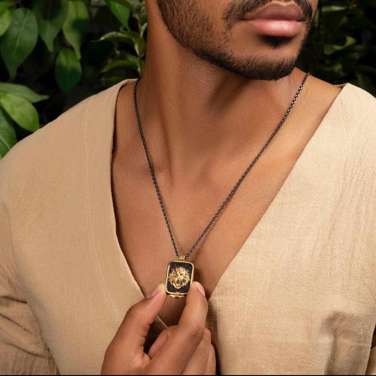 Ultimate Power - Lion Box Pendant Necklace - Image 2