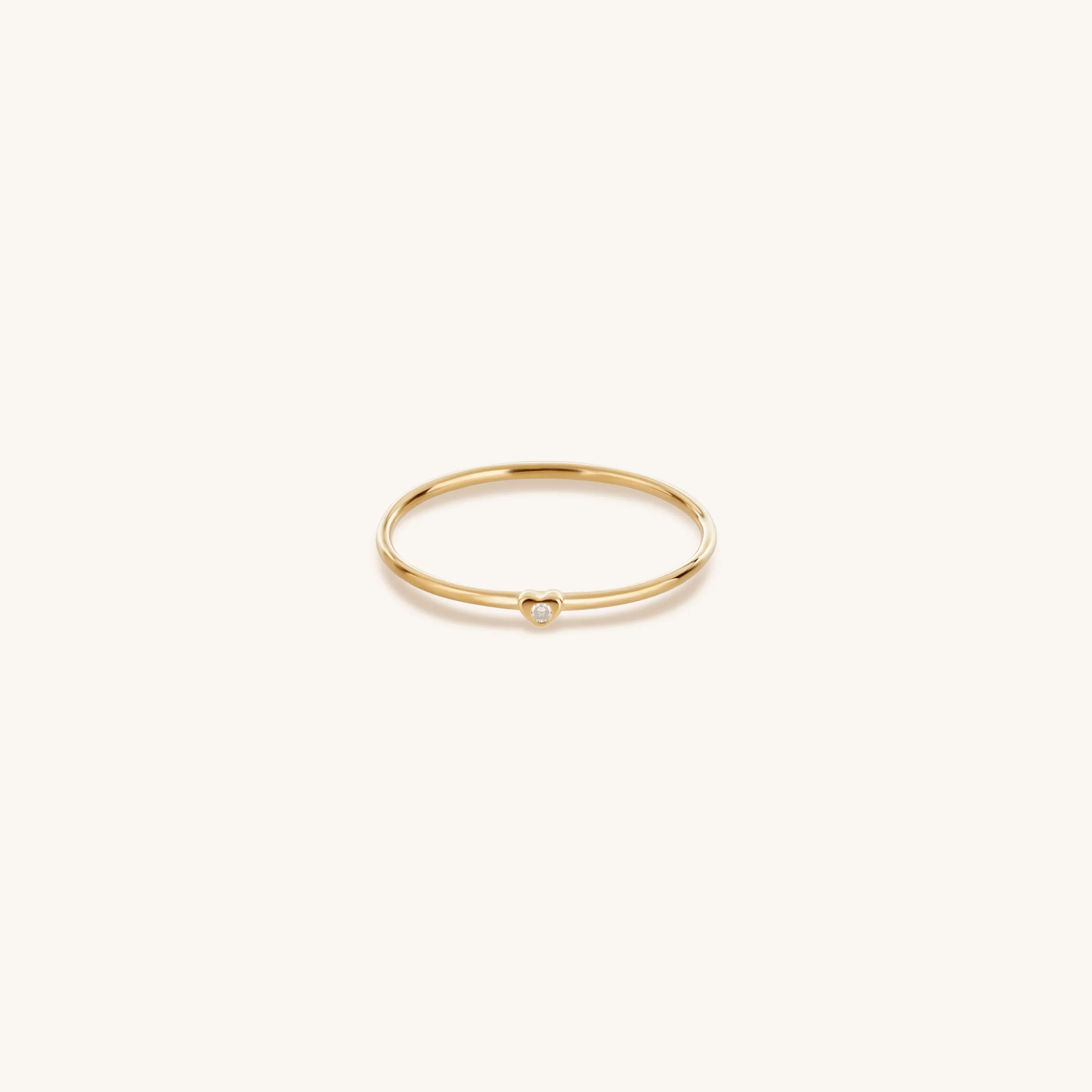 Unlimited Blessings Diamond Heart 14K Gold Ring - Image 3