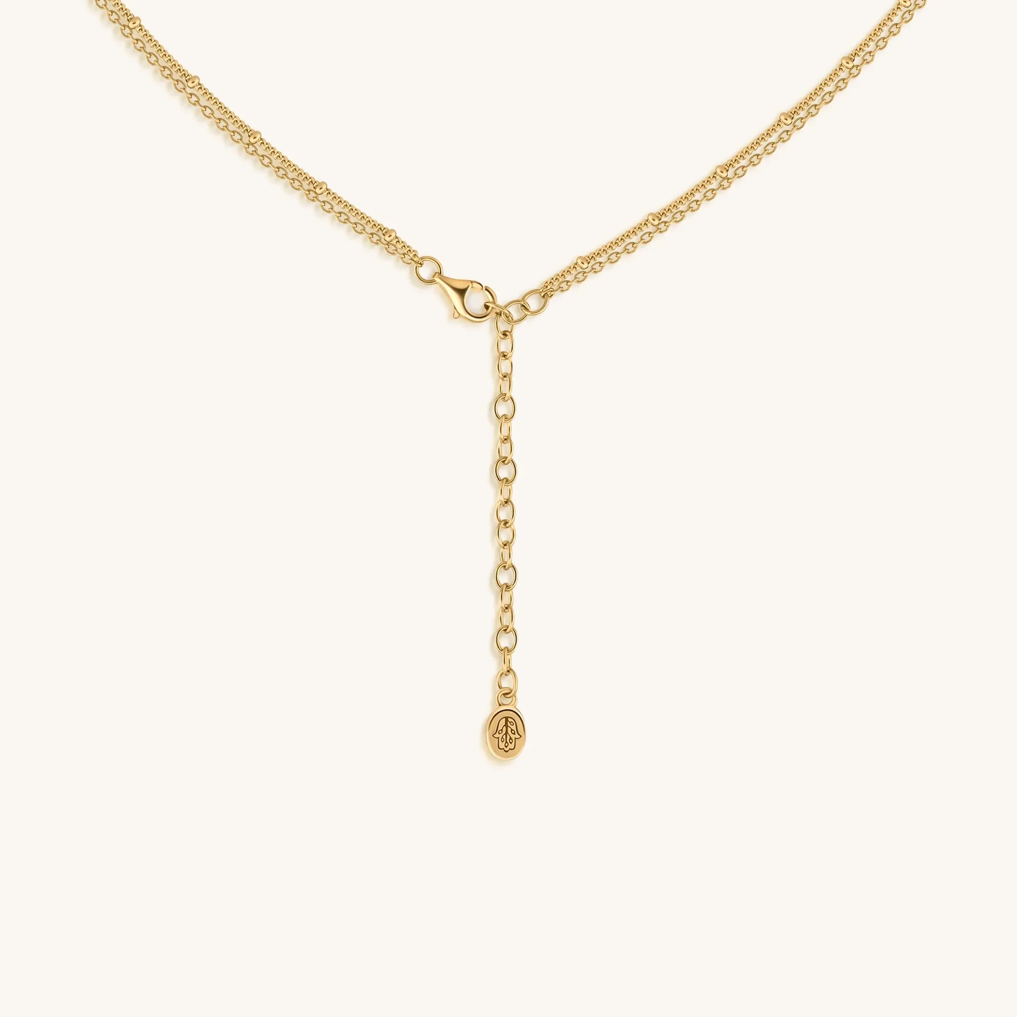 Unwavering Faith - Gold Evil Eye Star of David Necklace - Image 4