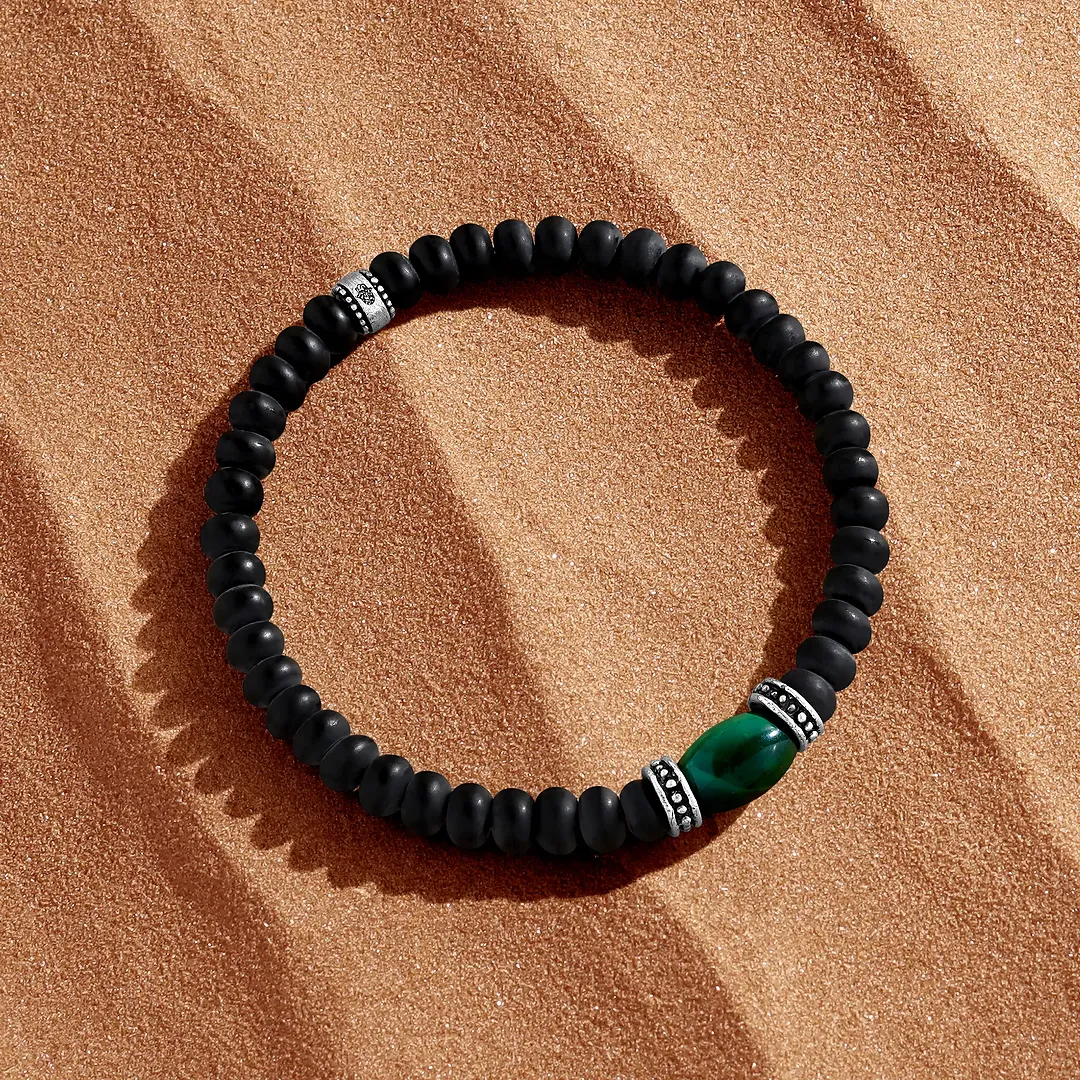 Verdure Essence Malachite & Onyx Bracelet