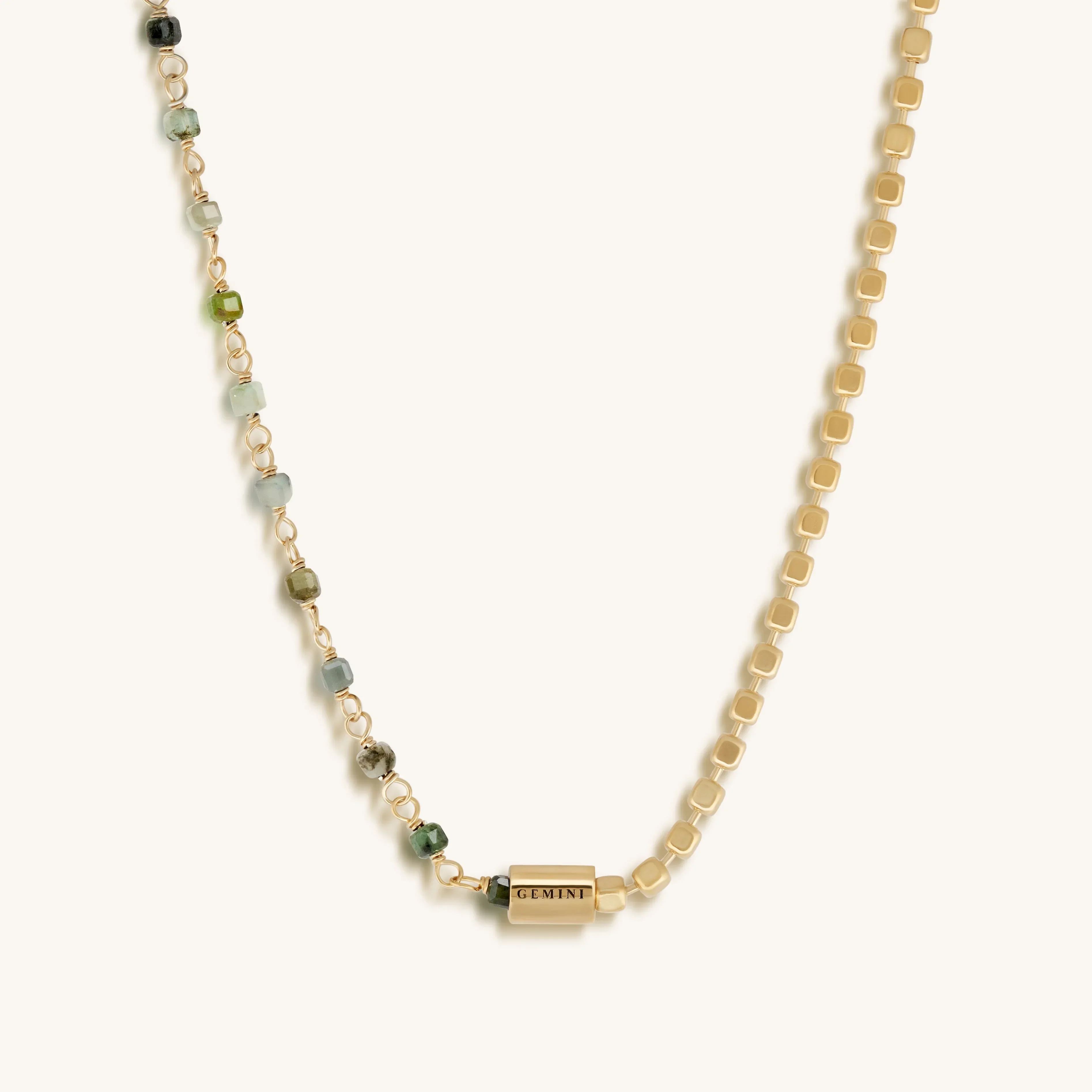 Versatile Socialite Gemini Emerald Necklace - Image 4