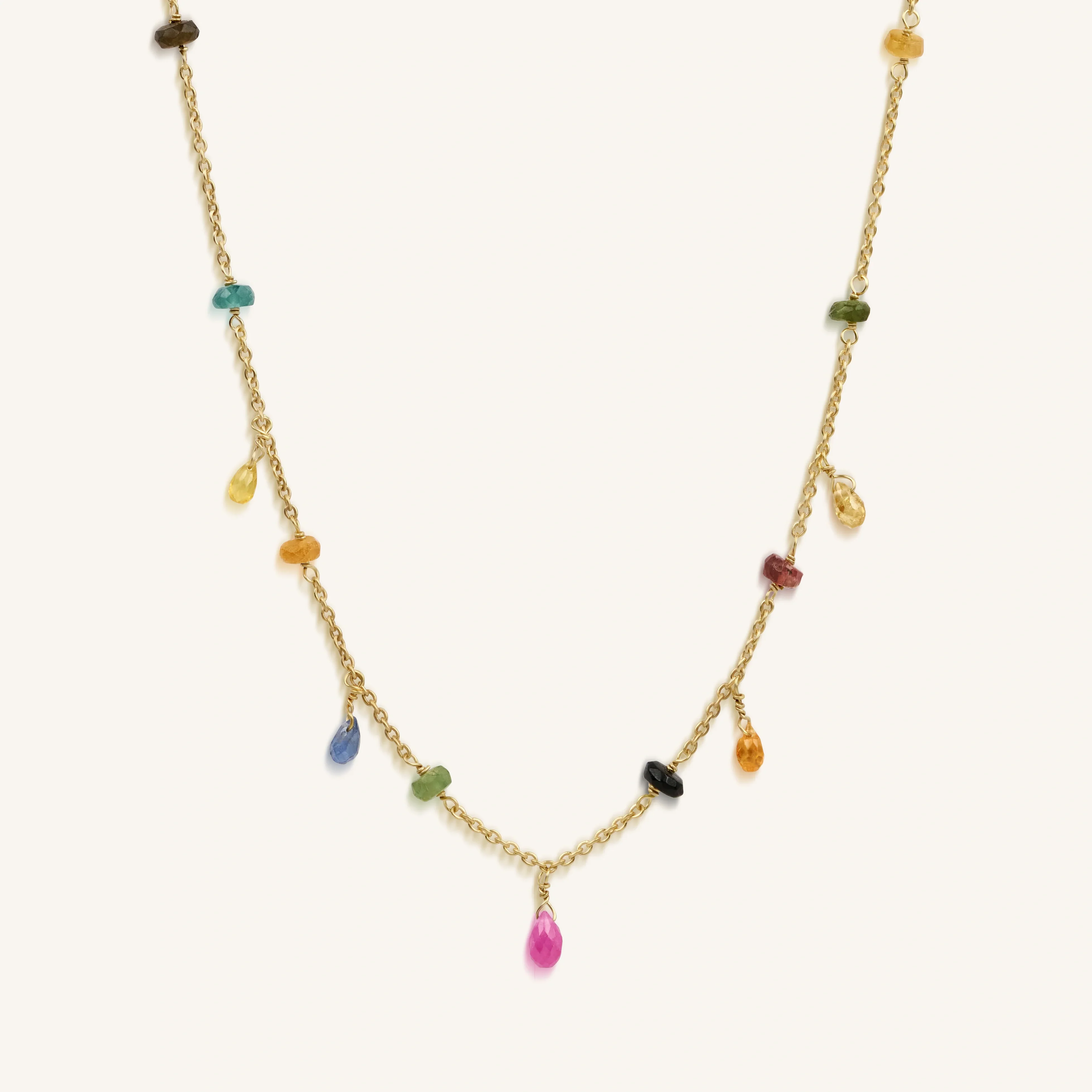 Vibrant Soul Multi-Stone Necklace - Image 5