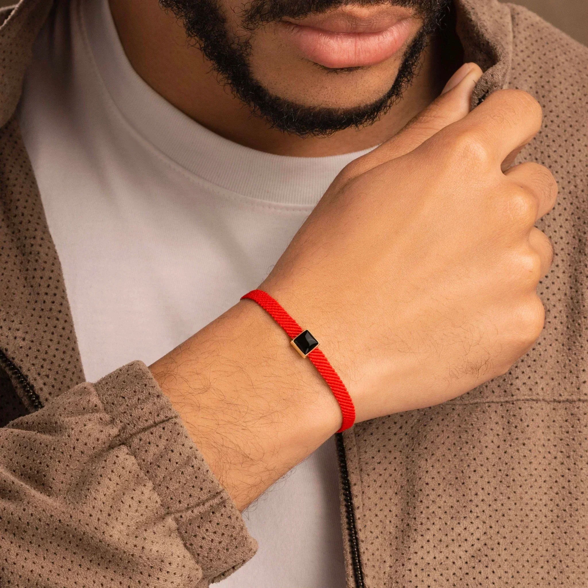 Vibrant Vision - Onyx Magnetic Red Bracelet - Image 2