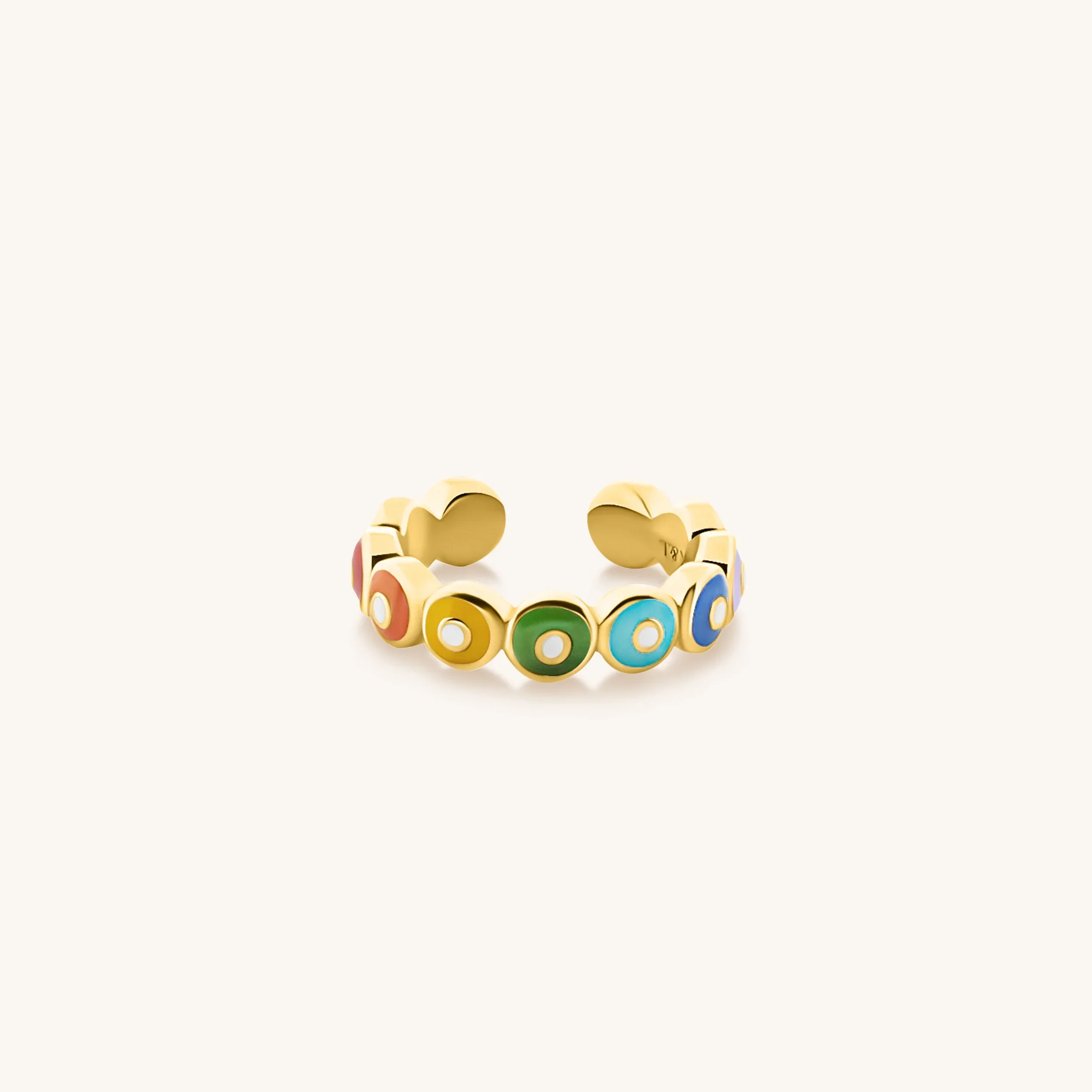 Vivid Personality - Chakra Evil Eye Ring - Image 3