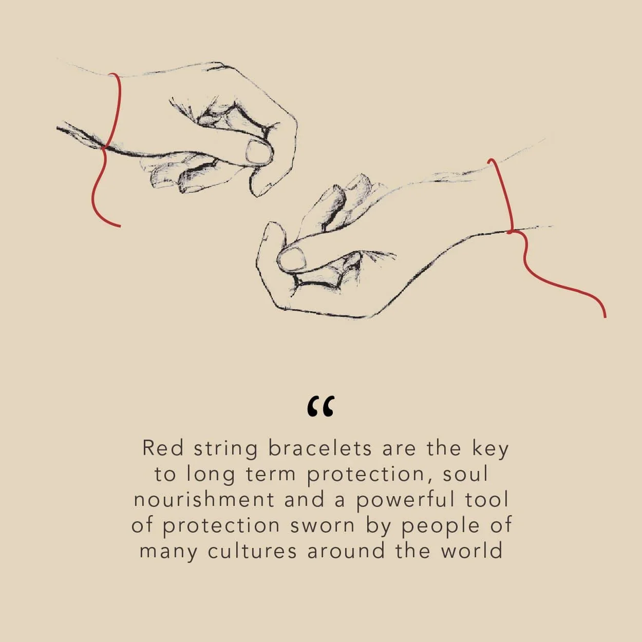 Watchful Eye Women's Red String Bracelet - Image 6