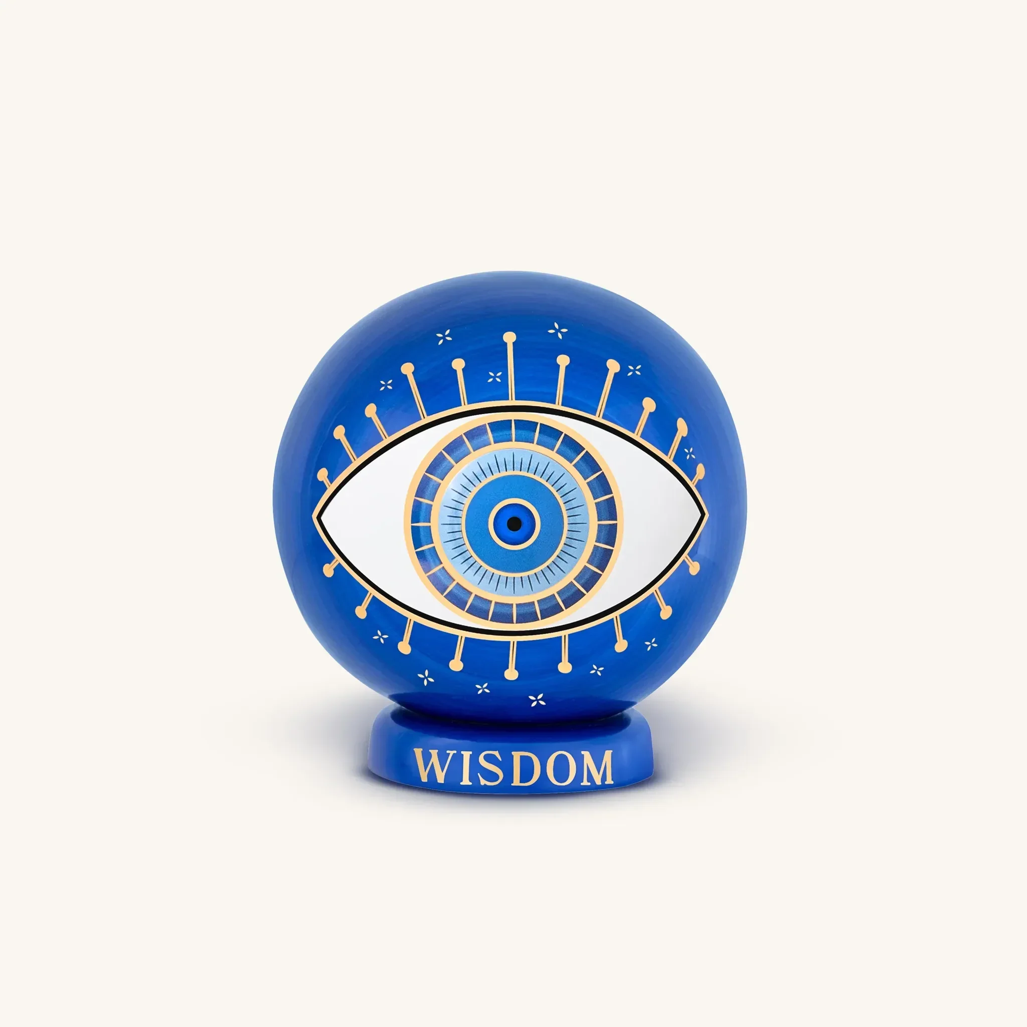 Wise Guardian - Evil Eye Owl Statue
