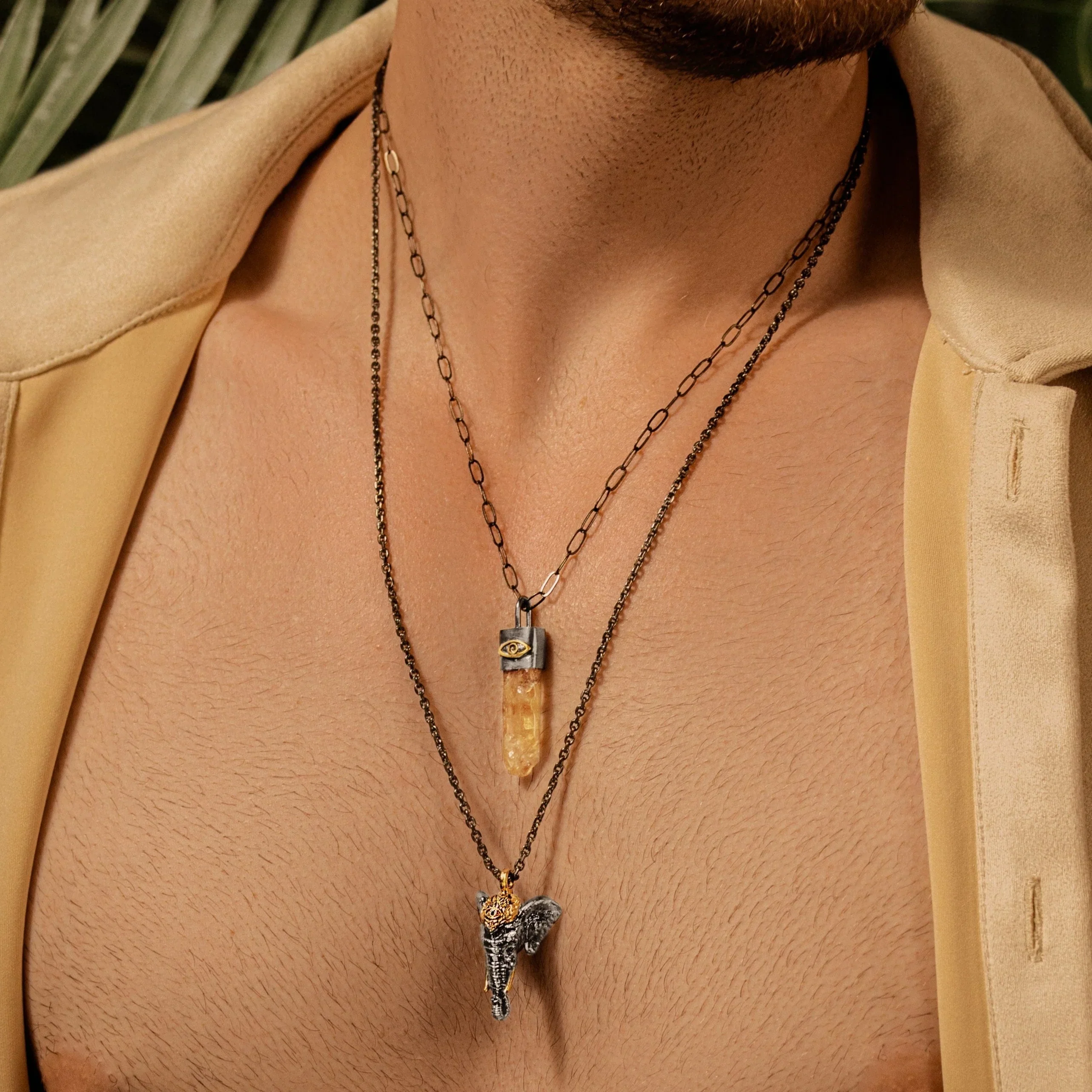 Wise Purpose - Elephant Head Pendant Necklace - Image 2