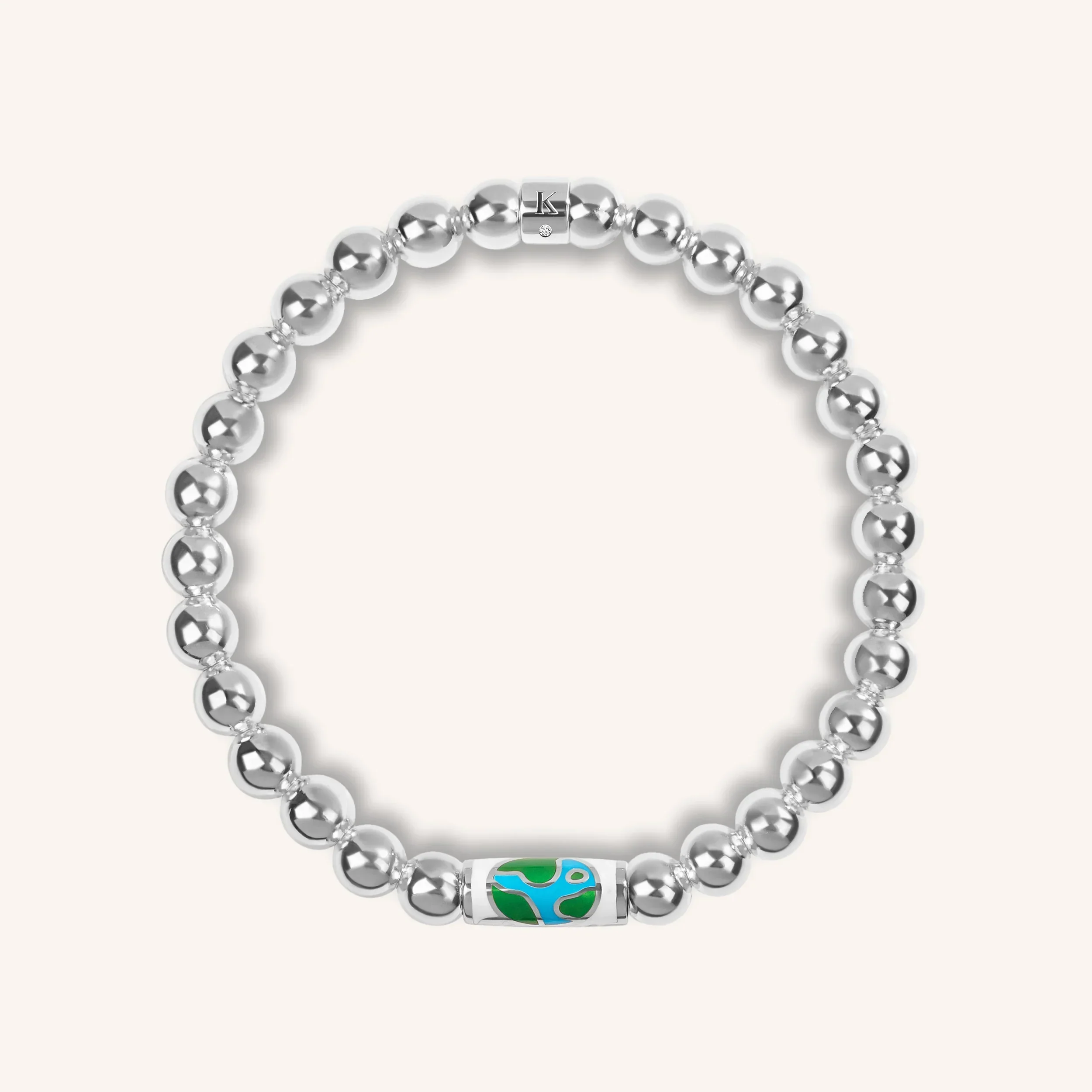 Wise Traveler - "The World" Tarot Bracelet