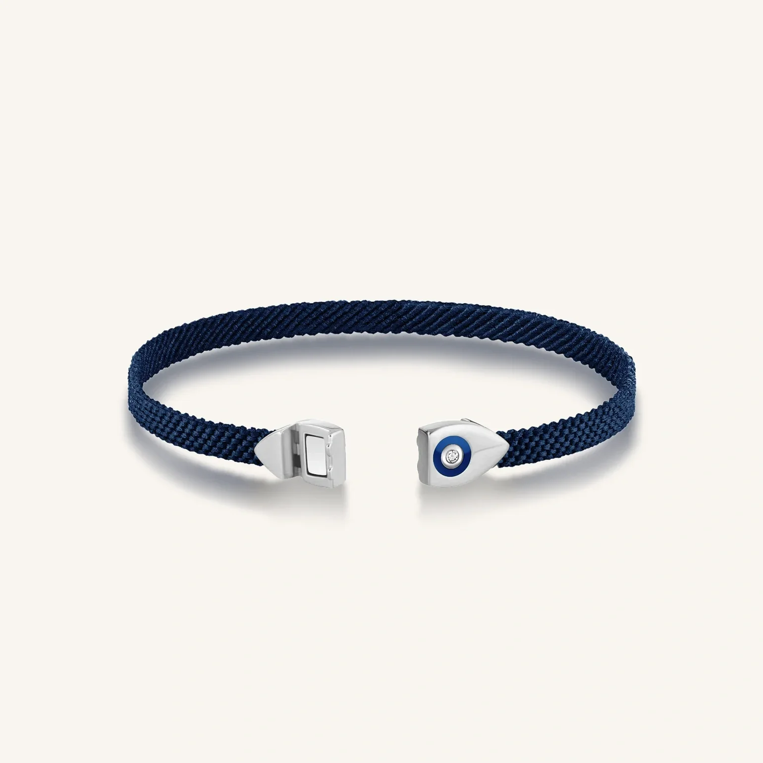 Women's Effortless Calm Blue String Bracelet - Image 4
